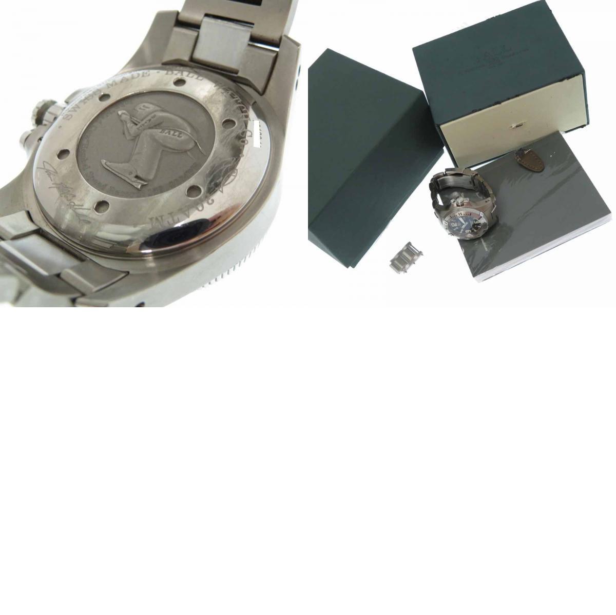 ボールウォッチ エンジニア ハイドロカーボン 自動巻き 腕時計 チタン DM1036A ブラック 黒文字盤 0019 BALL WATCH メンズ_画像6