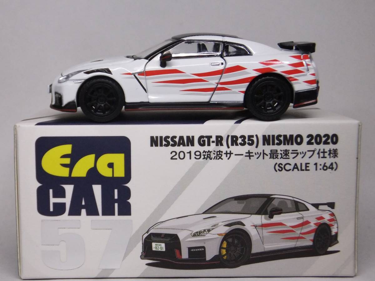 Era CAR★日産 GT-R (R35) NISMO 2020 2019 筑波サーキット 最速ラップ仕様 NISSAN 57_画像3