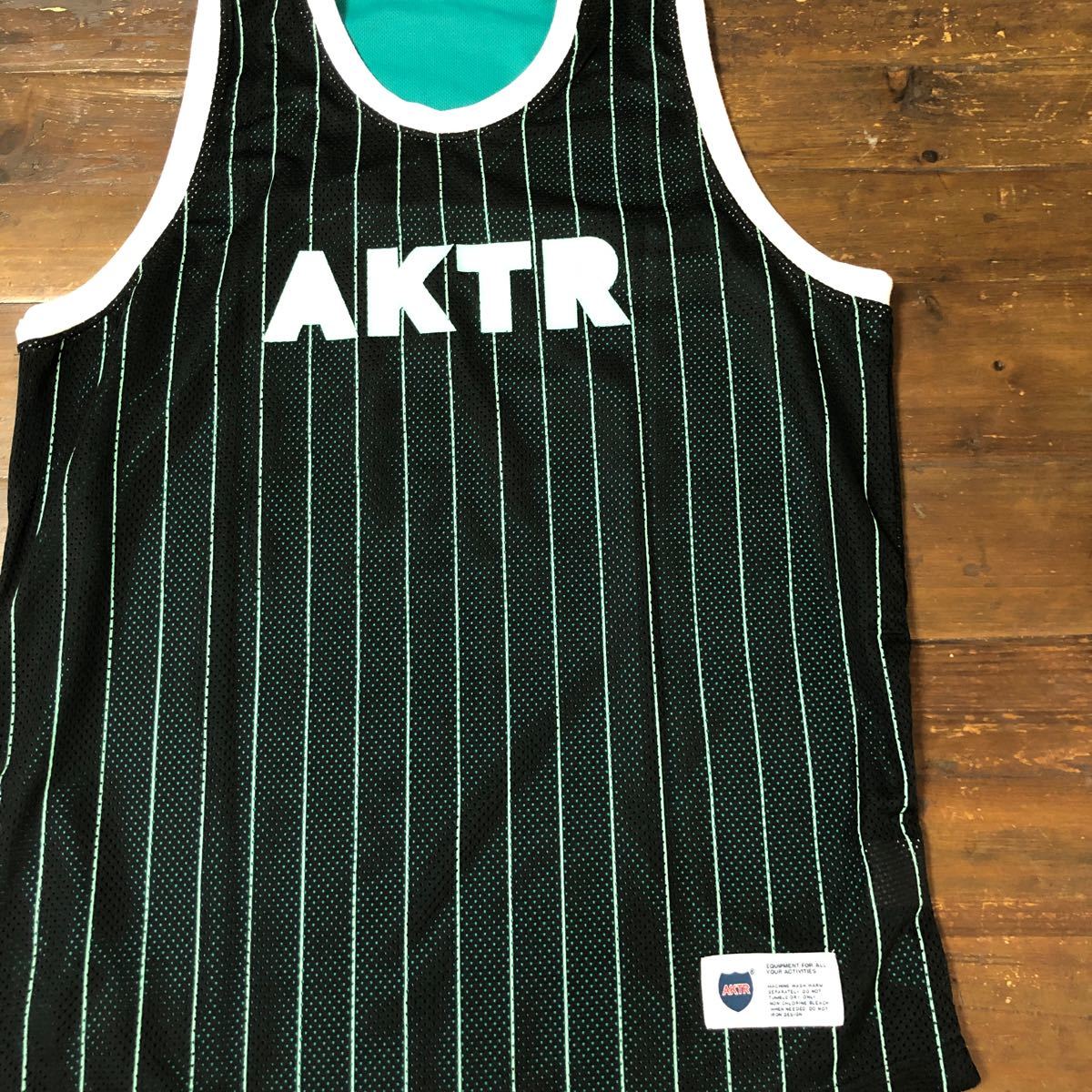 新品 AKTR アクター スポーツ全般 リバーシブル タンクトップXL メンズ