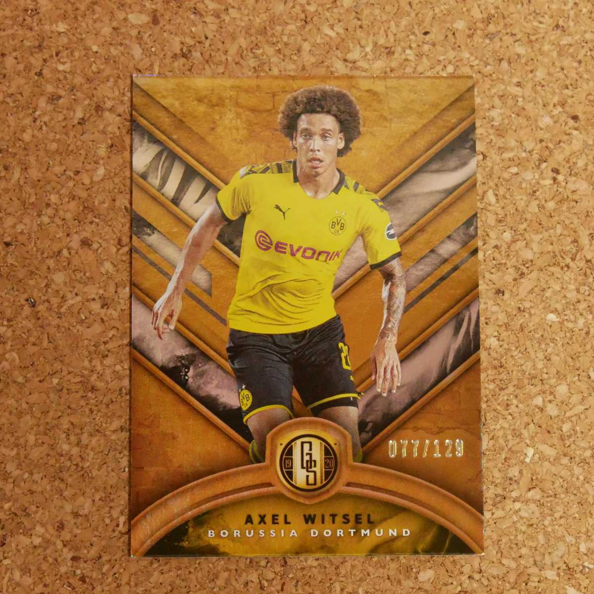 panini gold standard soccer Axel Witsel 129シリ ゴールドスタンダード アクセルヴィツェル ベルギー ドルトムント_画像1