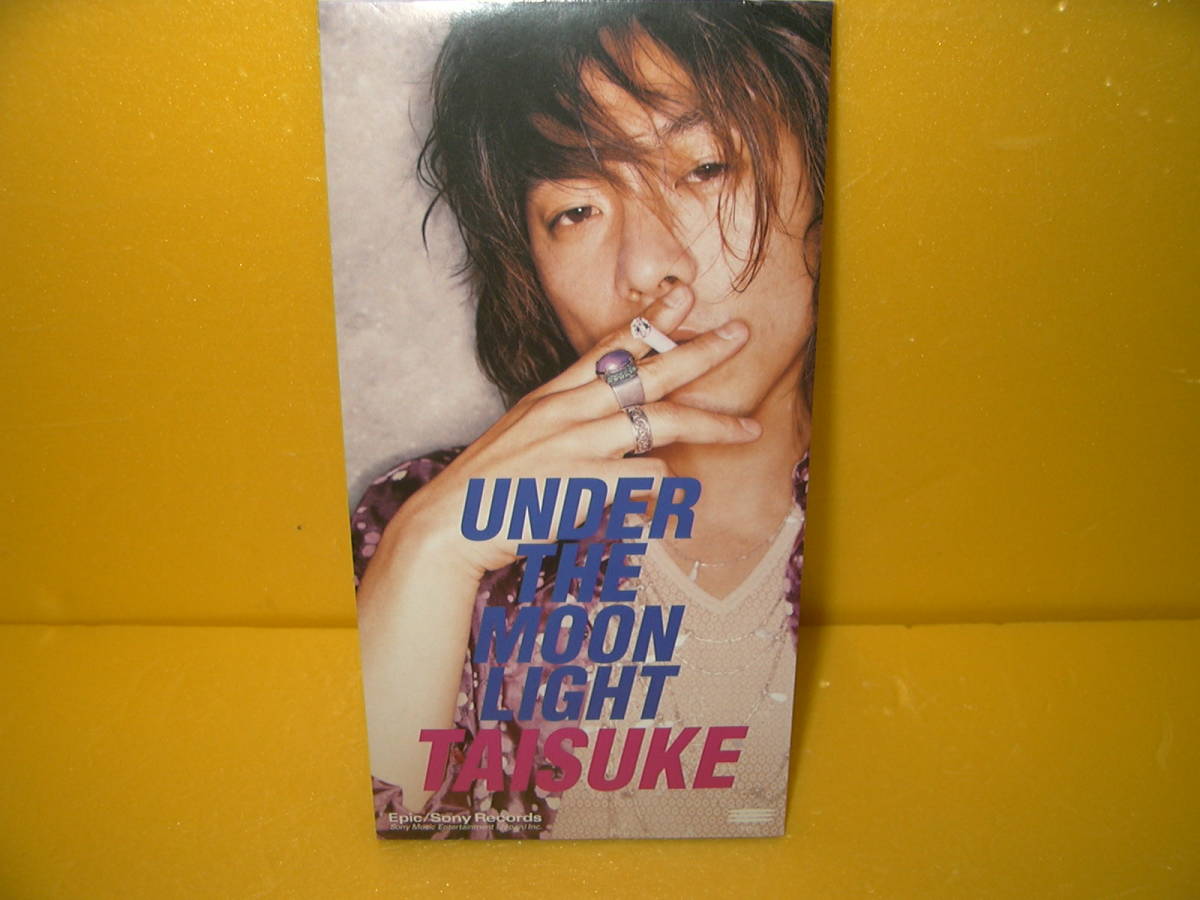 【8cmCD】TAISUKE「 UNDER THE MOON LIGHT / BREAK 」_画像1