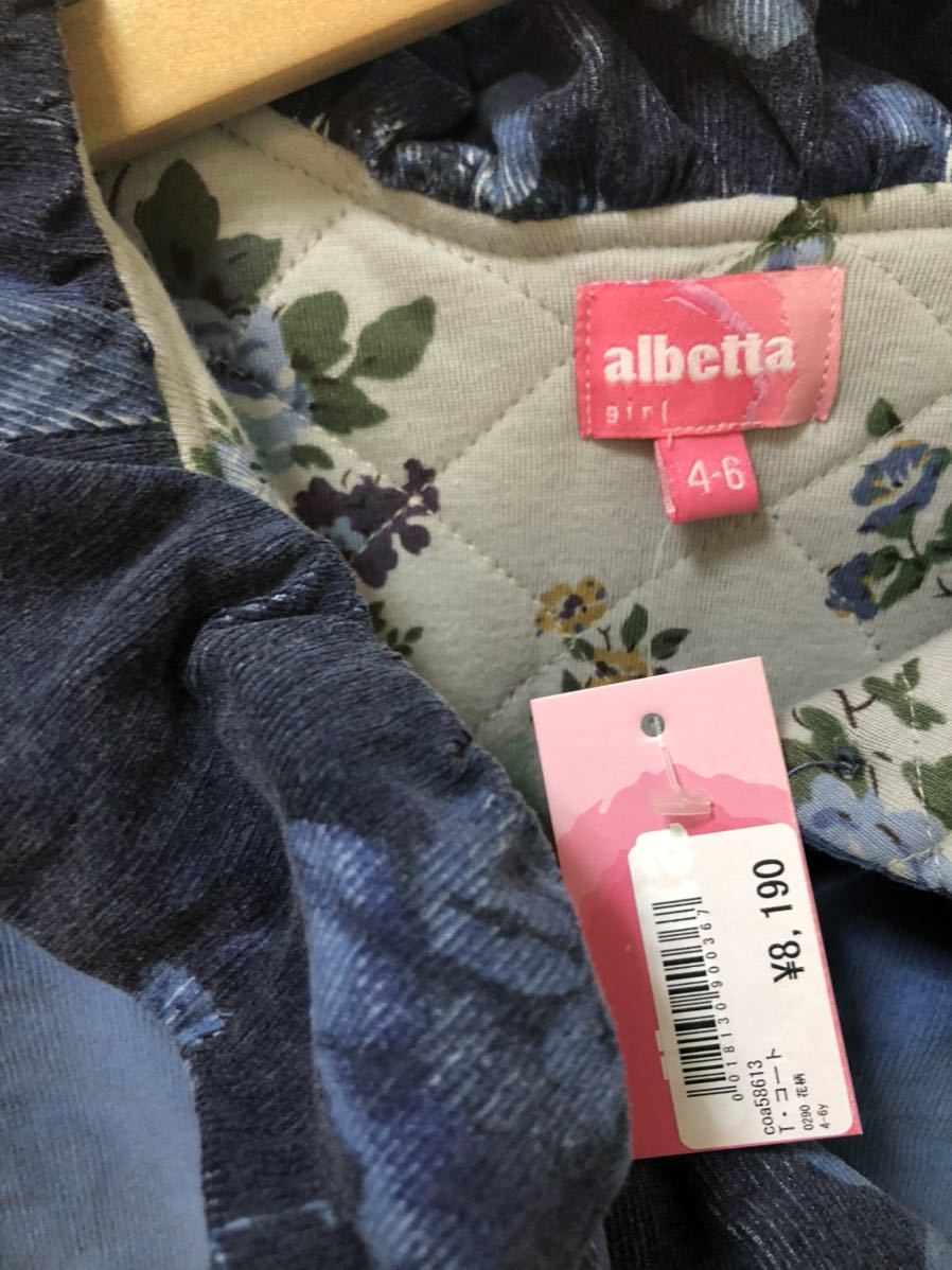 Albetta(アルベッタ)　イギリス　子供服　4歳 5歳 6歳 ボタニカル コート アウター　100　110　120　＊セリーヌ　ブランド　babyGAP_画像2