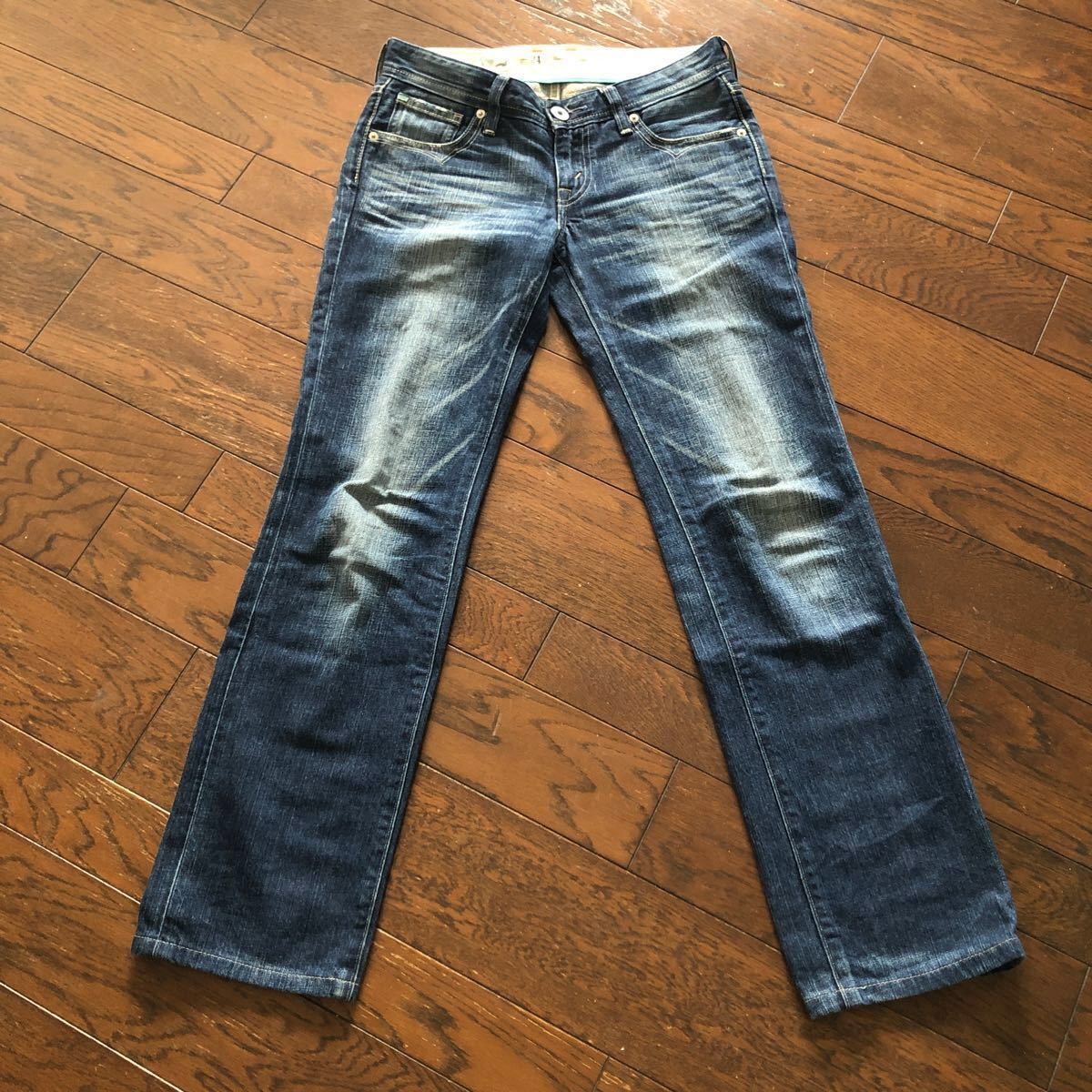 リーバイス ブルージーンズ Levi''s  DENIM  赤耳　W24 L32  61cm