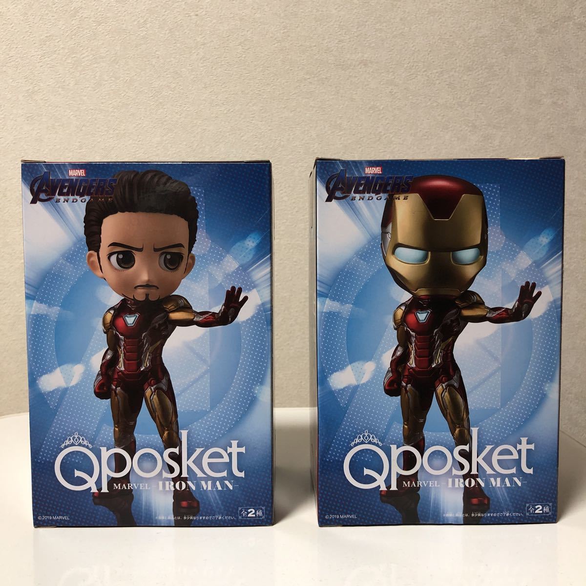 Qposket キューポスケット アイアンマン 全2種セット マーベル