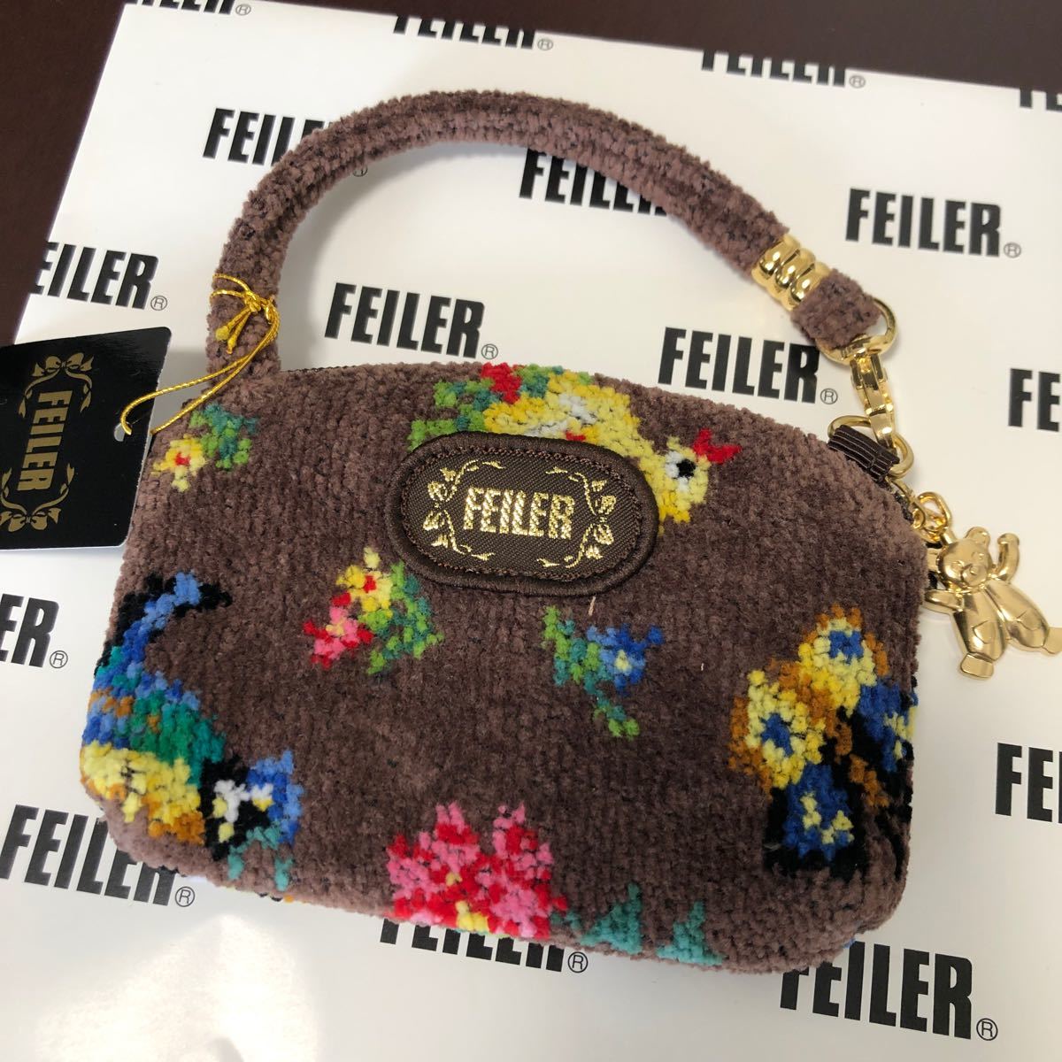 フェイラー FEILER 店舗限定 ハイジ ミディアムブラウン サイドポーチ