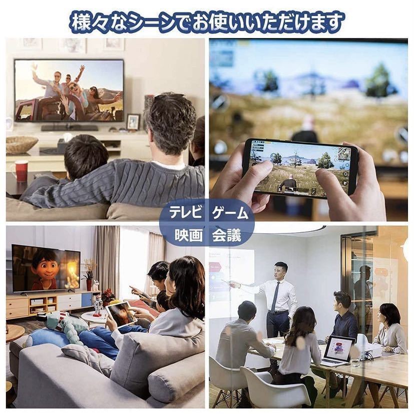 3.0m 3点セット iphone HDMI digital av 変換 アダプタ ケーブル ライトニング テレビ接続 スマホ iPad 動画 配信 ライブ アーティスト_画像7