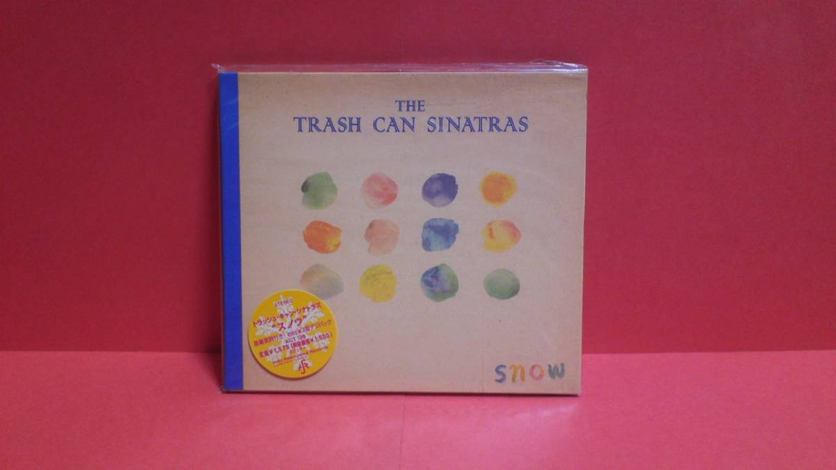 THE TRASH CAN SINATRAS(トラッシュ・キャン・シナトラズ)「snow(スノウ)」初回仕様3面デジパック 未開封_画像1