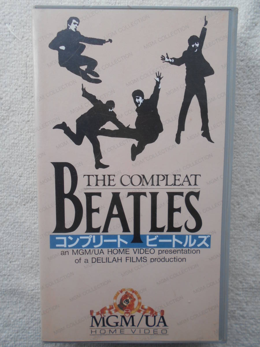 ビートルズBEATLES●VHSビデオ●コンプリート●ジョン・レノン ポール・マッカートニー ジョージ・ハリソンリンゴ・スター●税込定価3914円_画像1