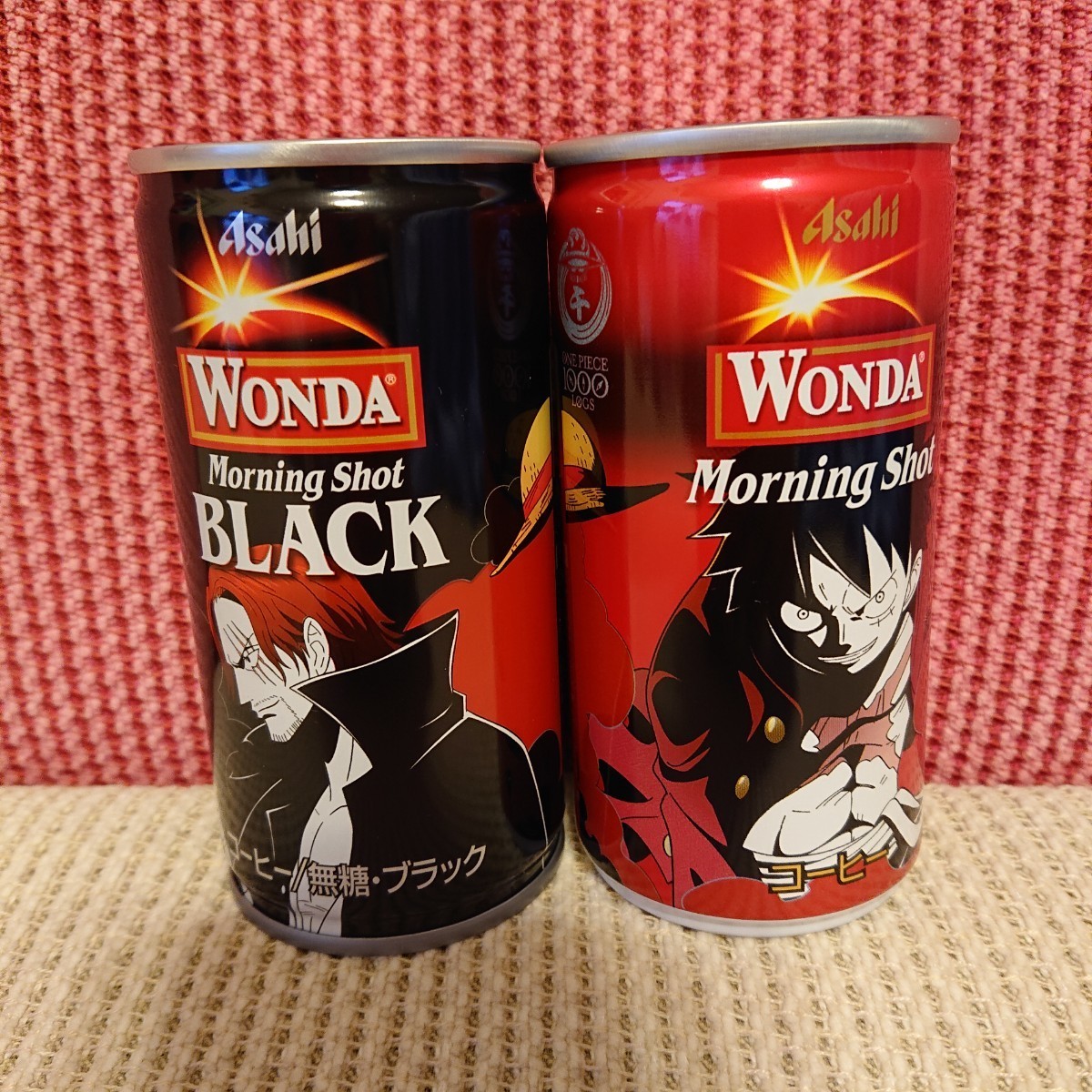 WONDA ワンダ ワンピース コラボ 缶コーヒー モーニングショット WONDA ワンダ ワンピース コラボ 缶コーヒー モーニングショット