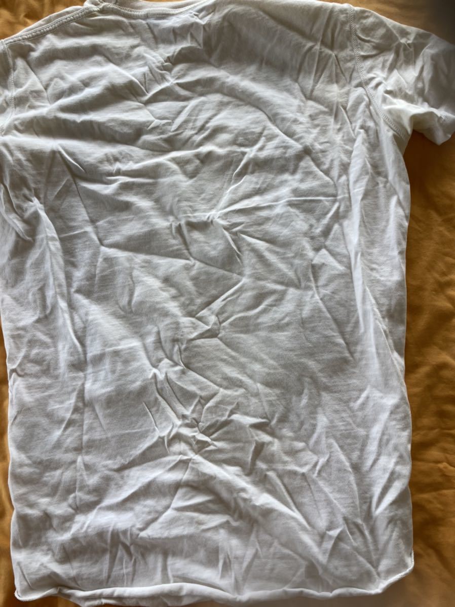 ディースクエアードスカル白Tシャツサイズ44_画像3