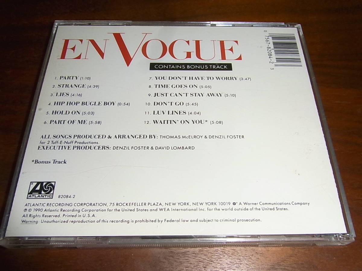 アン・ヴォーグ☆Born To Sing(輸入盤)☆En Vogue☆R&B☆CD☆2枚同梱