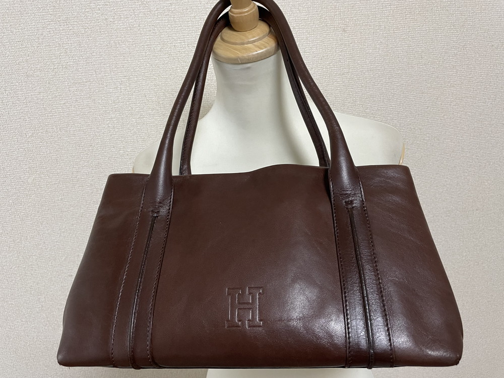 ●７５００円即決です●　HIROFU　ヒロフ　レザーバッグ　_画像1