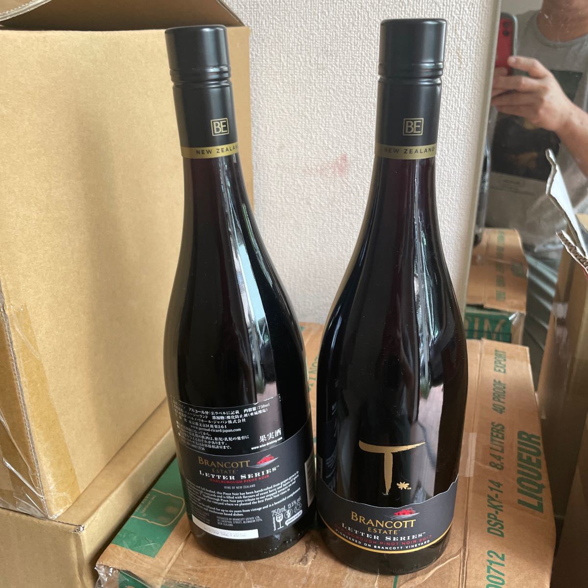 赤ワイン ブランコット エステート レター シリーズ T マールボロ ピノノワール ニュージーランド 13.5度 750ml 2本