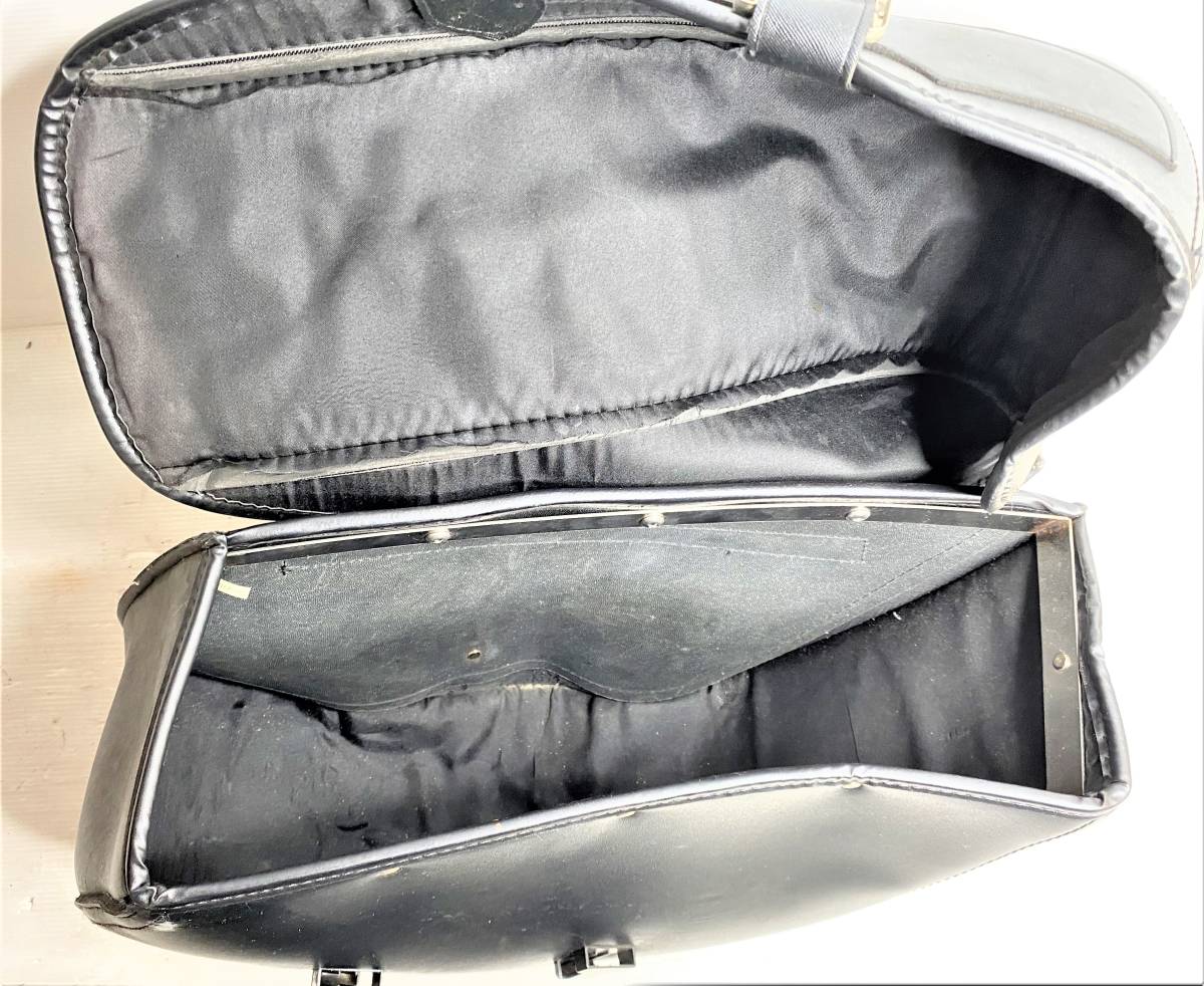 【メーカー不明】サイドバッグ サドルバッグ/Side bag saddle bag　I2109-100-01_画像3