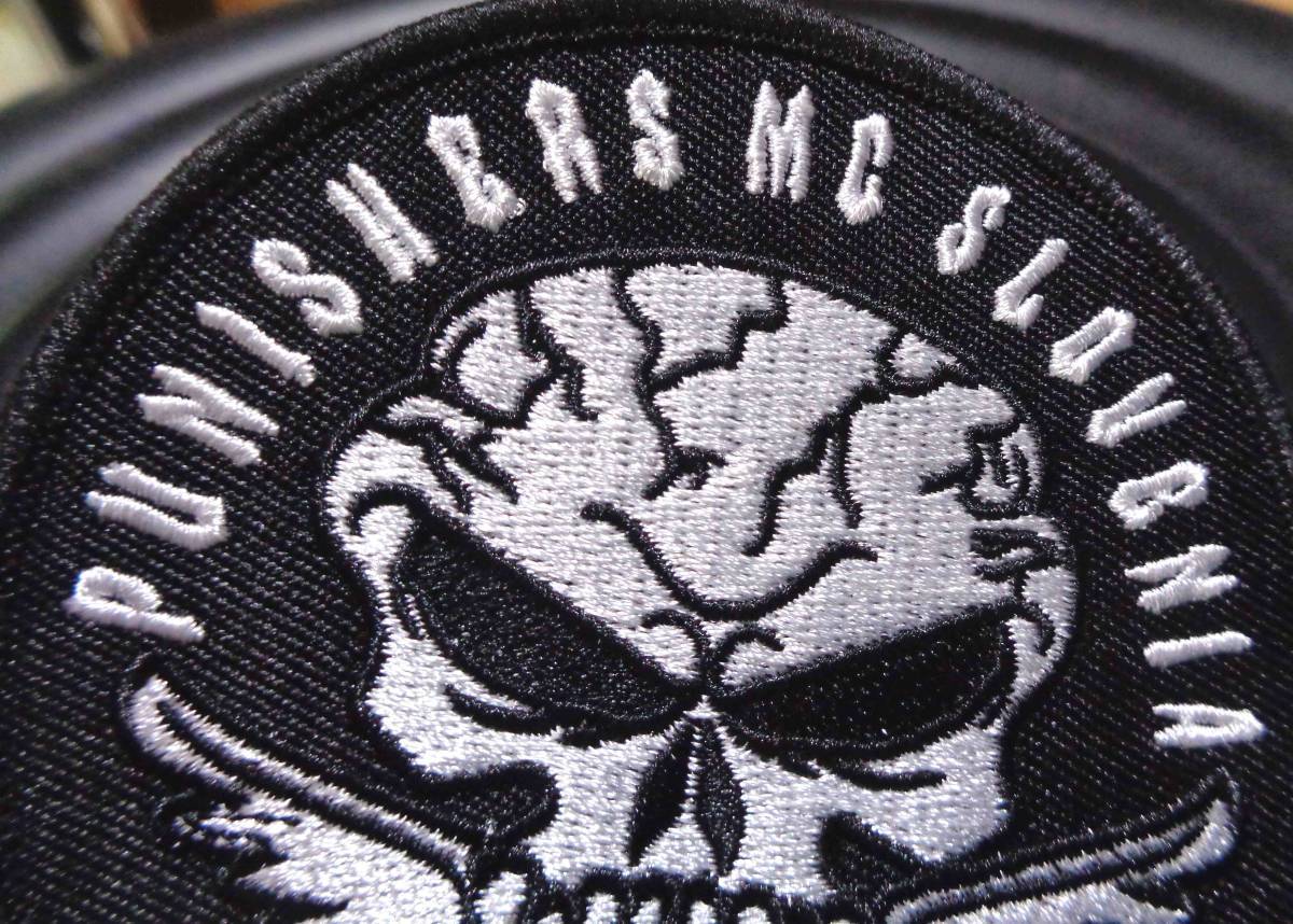 新品パニッシャーズ　スロベニアPUNISHERS SLOVENIA　MCワッペン_画像4