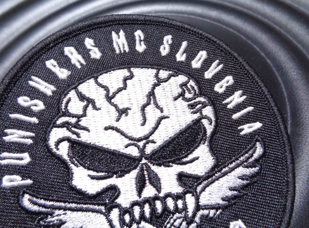 新品パニッシャーズ　スロベニアPUNISHERS SLOVENIA　MCワッペン_画像2