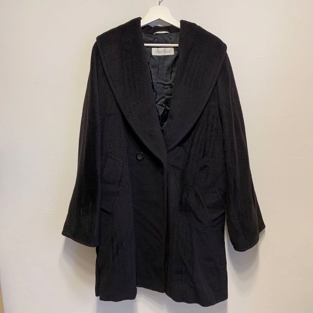 最高級♪白タグ♪MAX MARA マックスマーラ 女優襟 ショールカラー