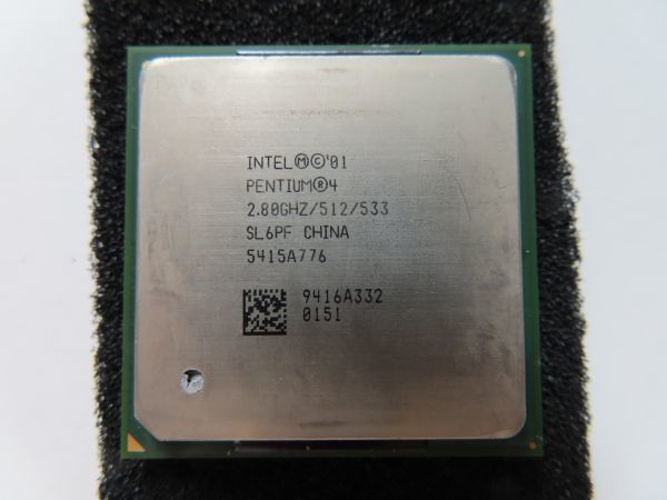 インテル Pentium 4 プロセッサー SL6PF 2.80GHz、512Kキャッシュ、533 MHz FSB_画像1