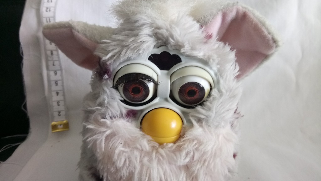 Furby( Furby )1998 year Leopard(...) English VERSION * eyelashes one side is not 