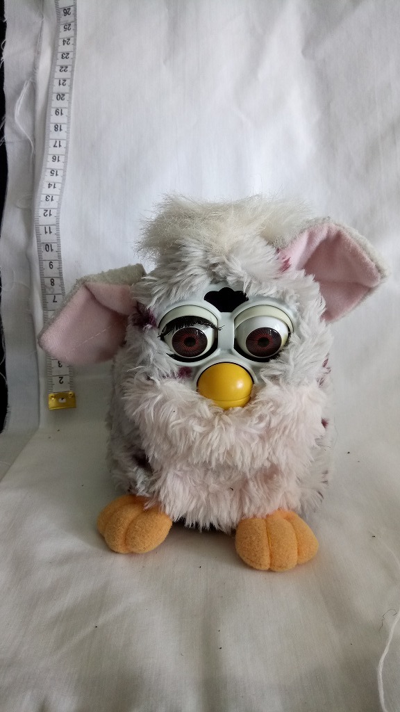 Furby( Furby )1998 year Leopard(...) English VERSION * eyelashes one side is not 