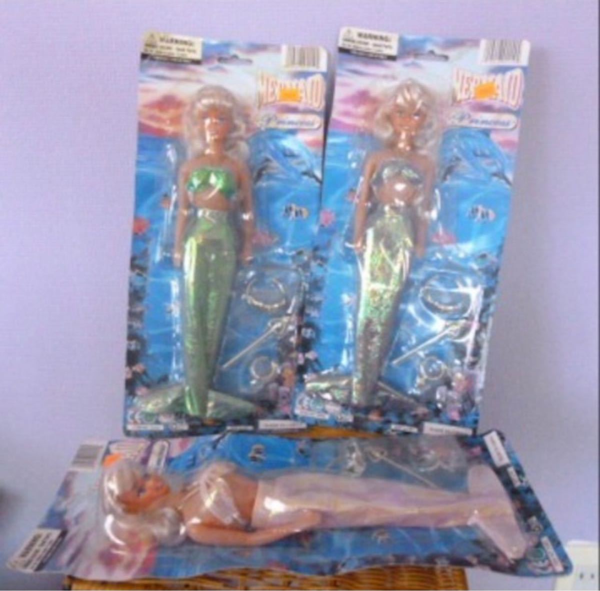 ☆レア 未開封3体セット☆海外 マーメイドバービー Barbie 3体セット