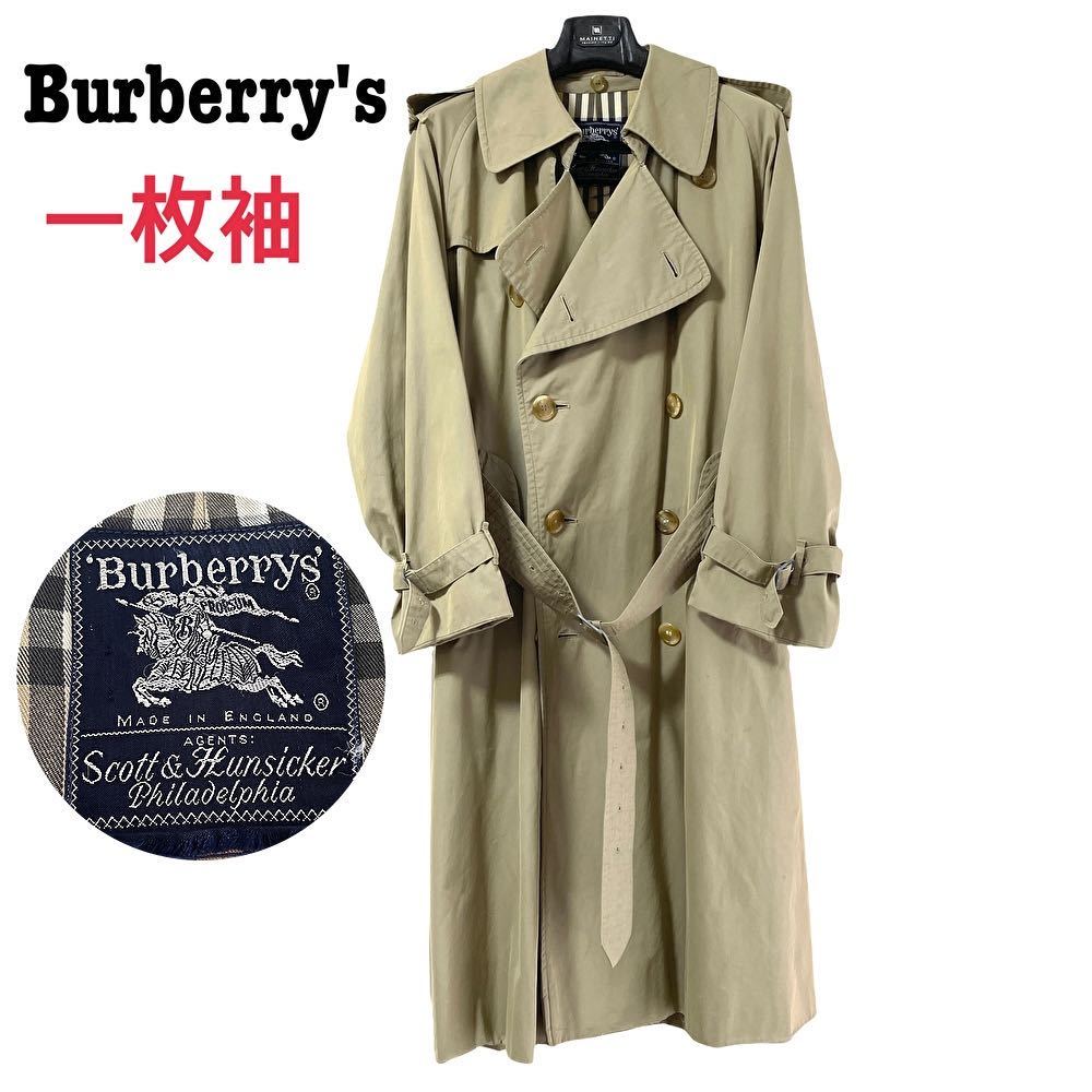 Vintage Burberry 英国製 一枚袖トレンチコート - rehda.com