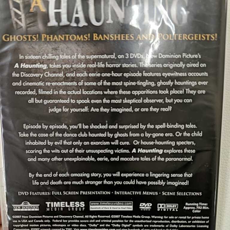 海外版　A HAUNTING SEASON1＆2　3枚組 DVD 中古_画像4