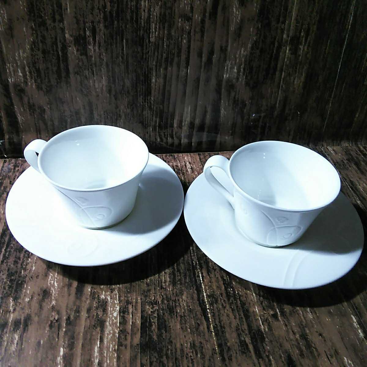 ○ ウェッジウッド「ネイチャー カップ&ソーサー 2客」WEDGEWOOD 食器