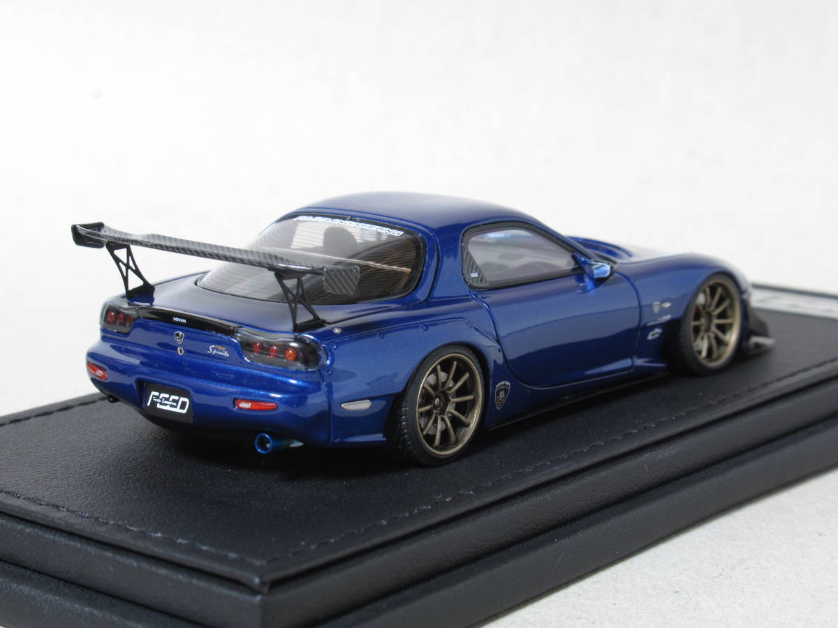 1/43 FEED RX-7 FD3S ブルーメタリック 2186_画像2