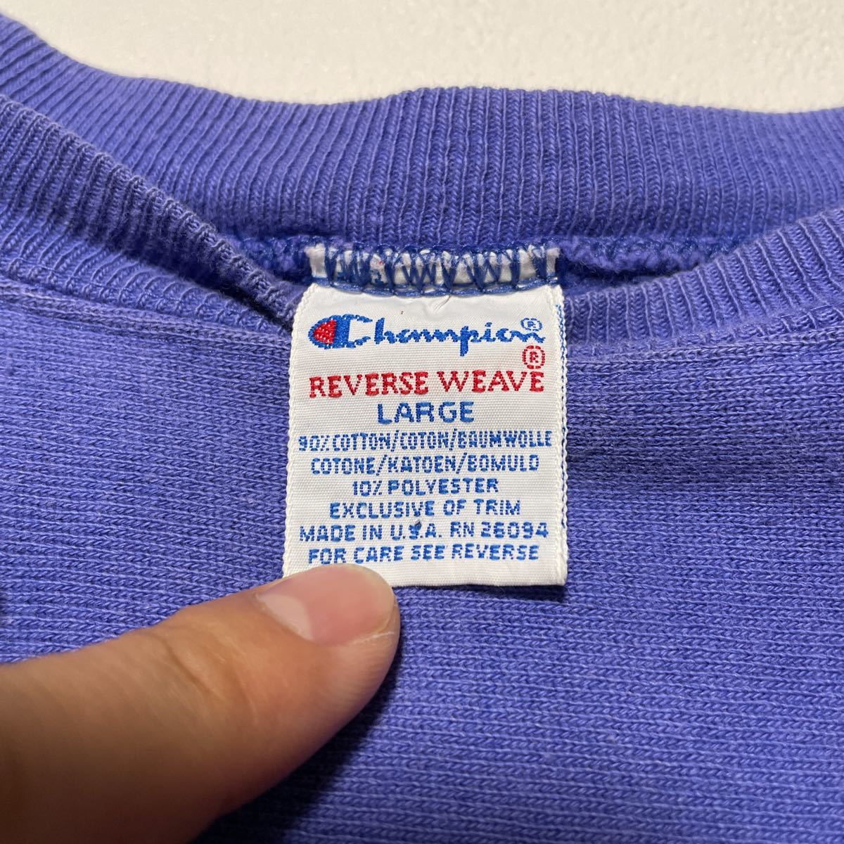 数量限定!特売 チャンピオンリバースウィーブ MADE IN USA tdh