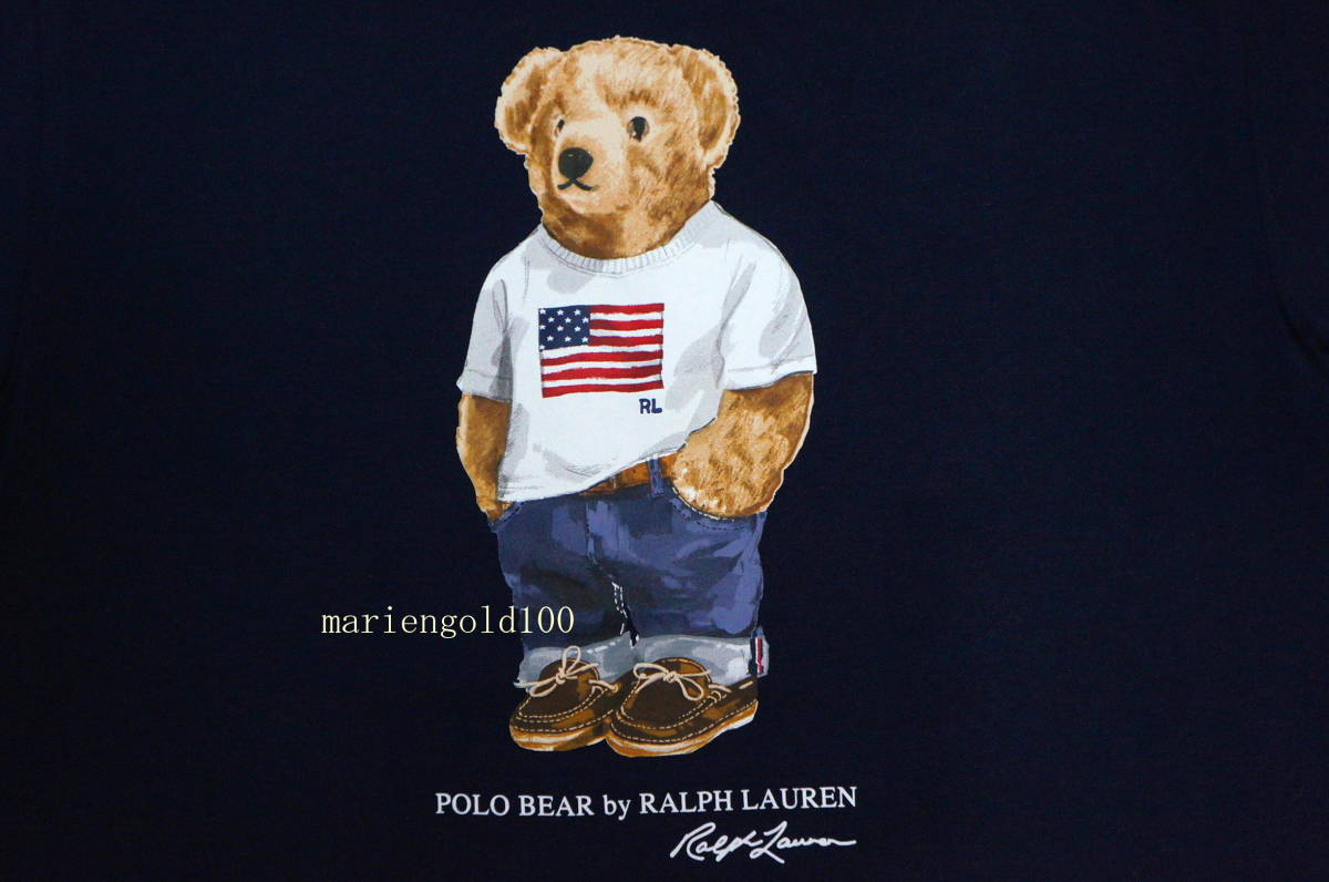 ヤフオク! - 【新品】ラルフローレン □ ポロベアコットンTシャツ □