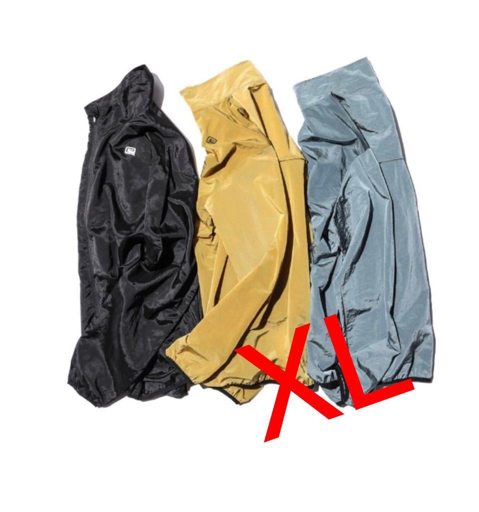 【新品未使用、xl】THIN NYLON PACKABLE JACKET rvddw リバーサル reversal 黒 BLACK ナイロン ジャケット パッカブル 完売品