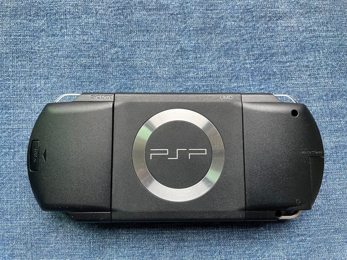 SONY PSP本体 PSP-1000 ソフト3本付き メモリースティック2GB