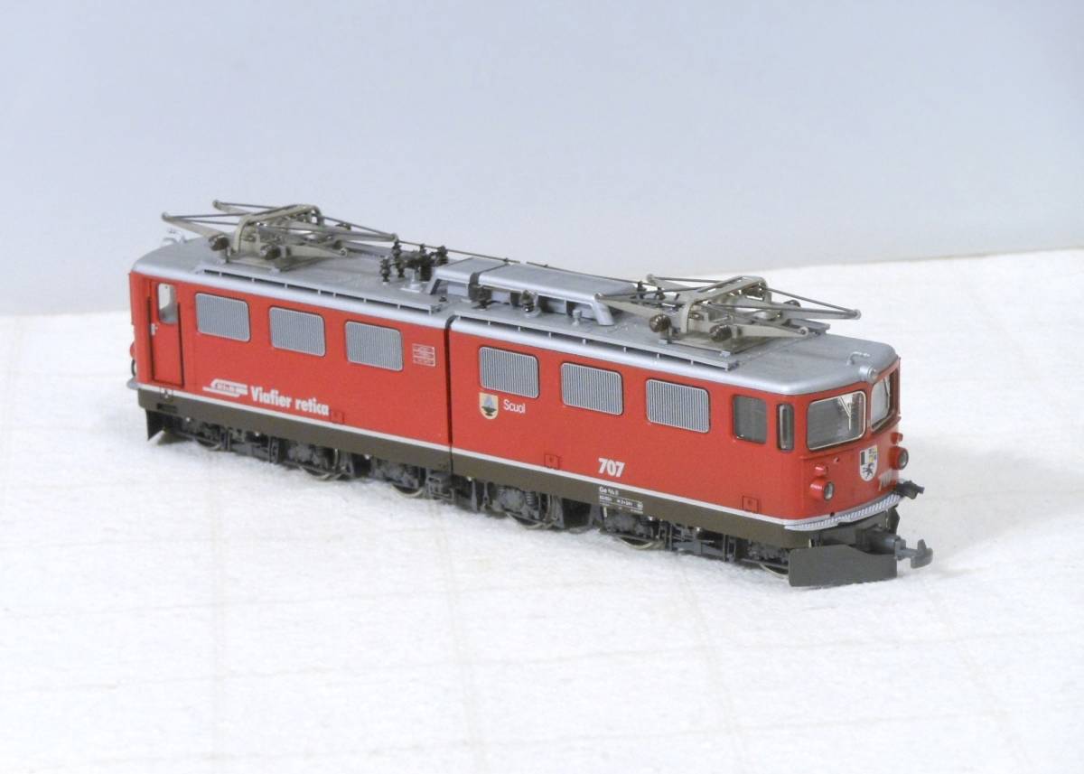 BEMO ベモ HOmゲージ RhB レーティッシュ鉄道 Ge 6/6 赤 #707 電気機関車 スイス www.nickstellino.com
