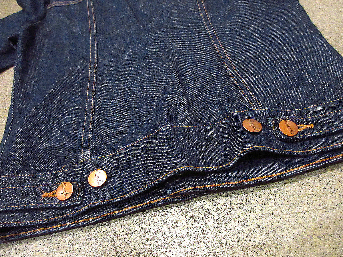 ビンテージ80’s●DEADSTOCK Wrangler 901BFTRボーイズ デニムジャケットsize L●210924k4-k-jk子供服トラッカージャケットラングラーUSA_画像7