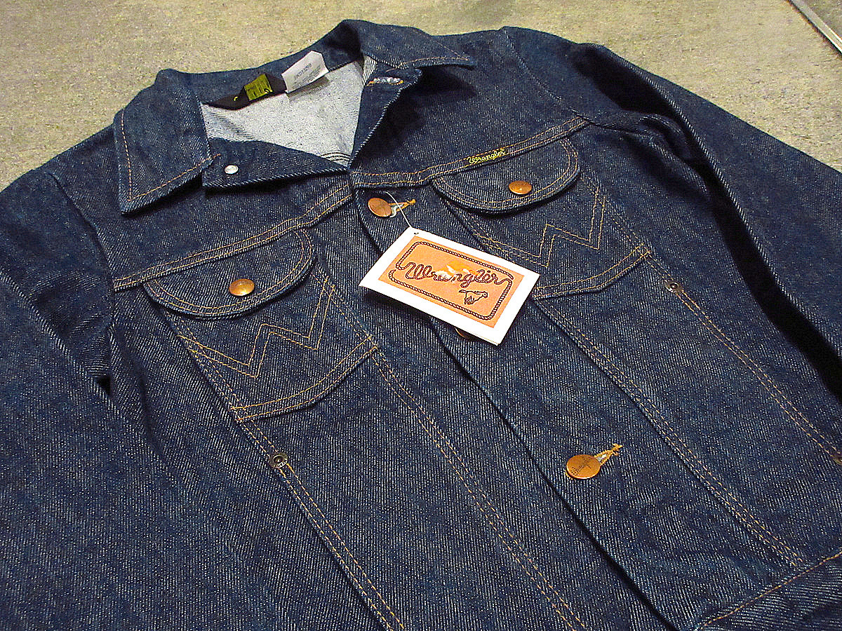 ビンテージ80’s●DEADSTOCK Wrangler 901BFTRボーイズ デニムジャケットsize L●210924k4-k-jk子供服トラッカージャケットラングラーUSA_画像8