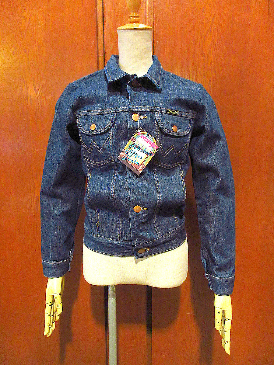 ビンテージ80’s●DEADSTOCK Wrangler 901BFTRボーイズ デニムジャケットsize L●210924k4-k-jk子供服トラッカージャケットラングラーUSA