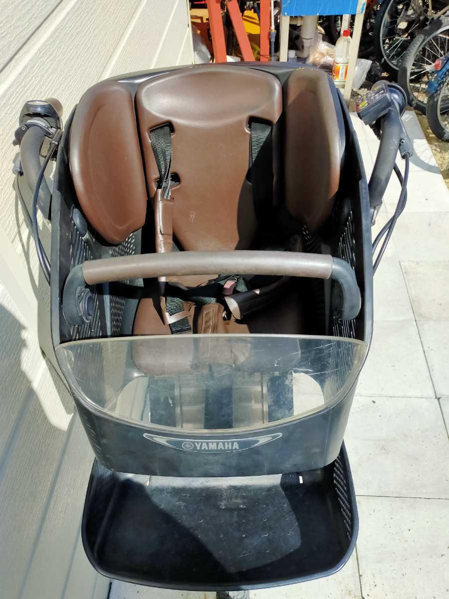  Yamaha PAS Kiss велосипед с электроприводом 20 дюймовый X863 2012 год салон 3 ступени переключение скоростей 8.7Ah аккумулятор * зарядное устройство подготовлен велосипед! 090603