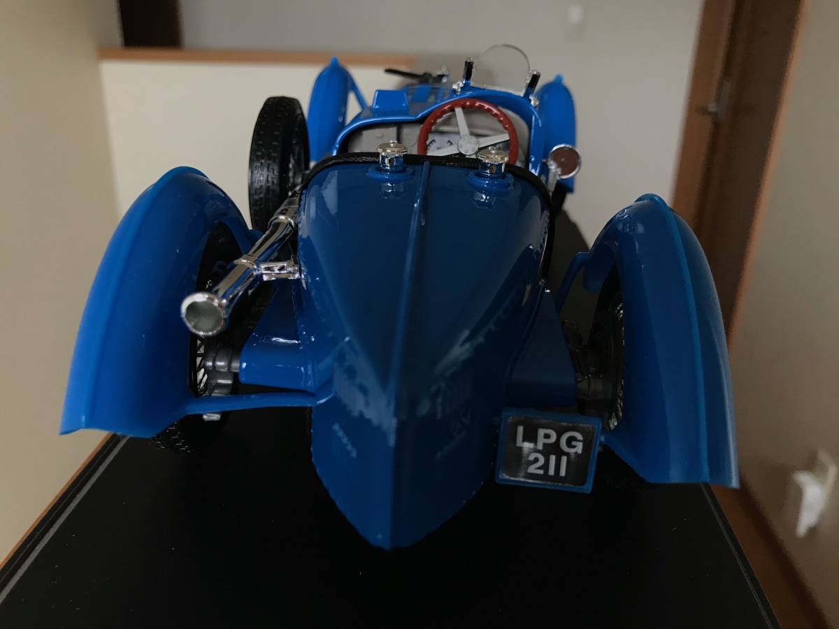 希少 レア Maisto マイスト 1:18 6+ Bugatti “Type 59” (1934) ブルーの画像6