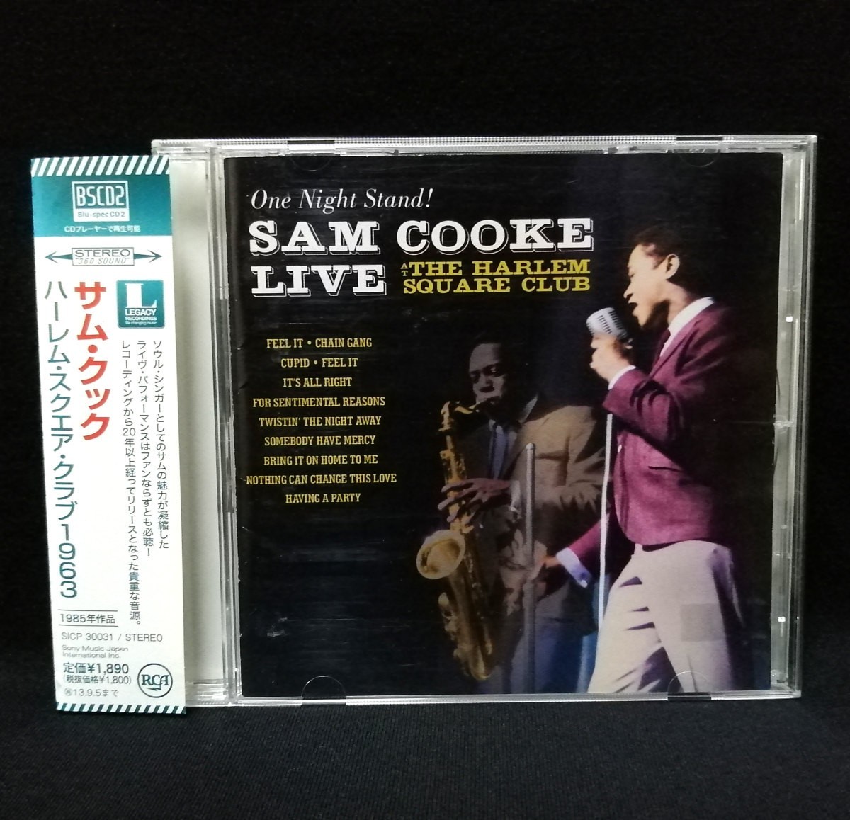 CD サム・クック ハーレム・スクエア・クラブ1963 Blu-spec CD2