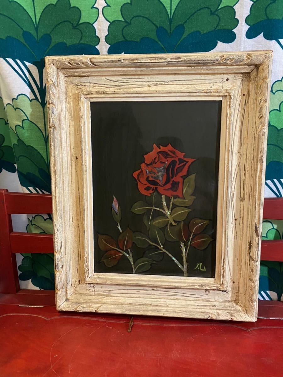 全品送料0円 油絵 油絵の人気商品・通販・価格比較 絵画【赤い薔薇