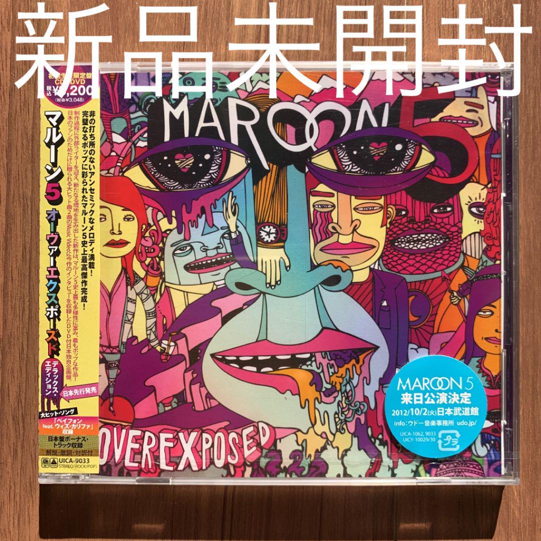 Maroon 5 マルーン5 Overexposed オーヴァーエクスポーズド～デラックス・エディション CD+DVD 新品未開封_画像1