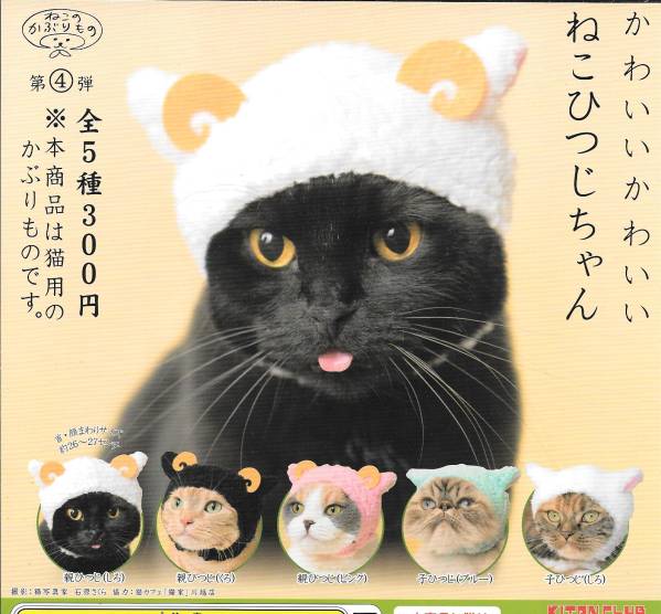  быстрое решение }. это головной убор no. 4. симпатичный симпатичный ..... Chan [ все 5 вид полный comp комплект ] стоимость доставки 220 иен ~ новый товар нераспечатанный кошка кошка 