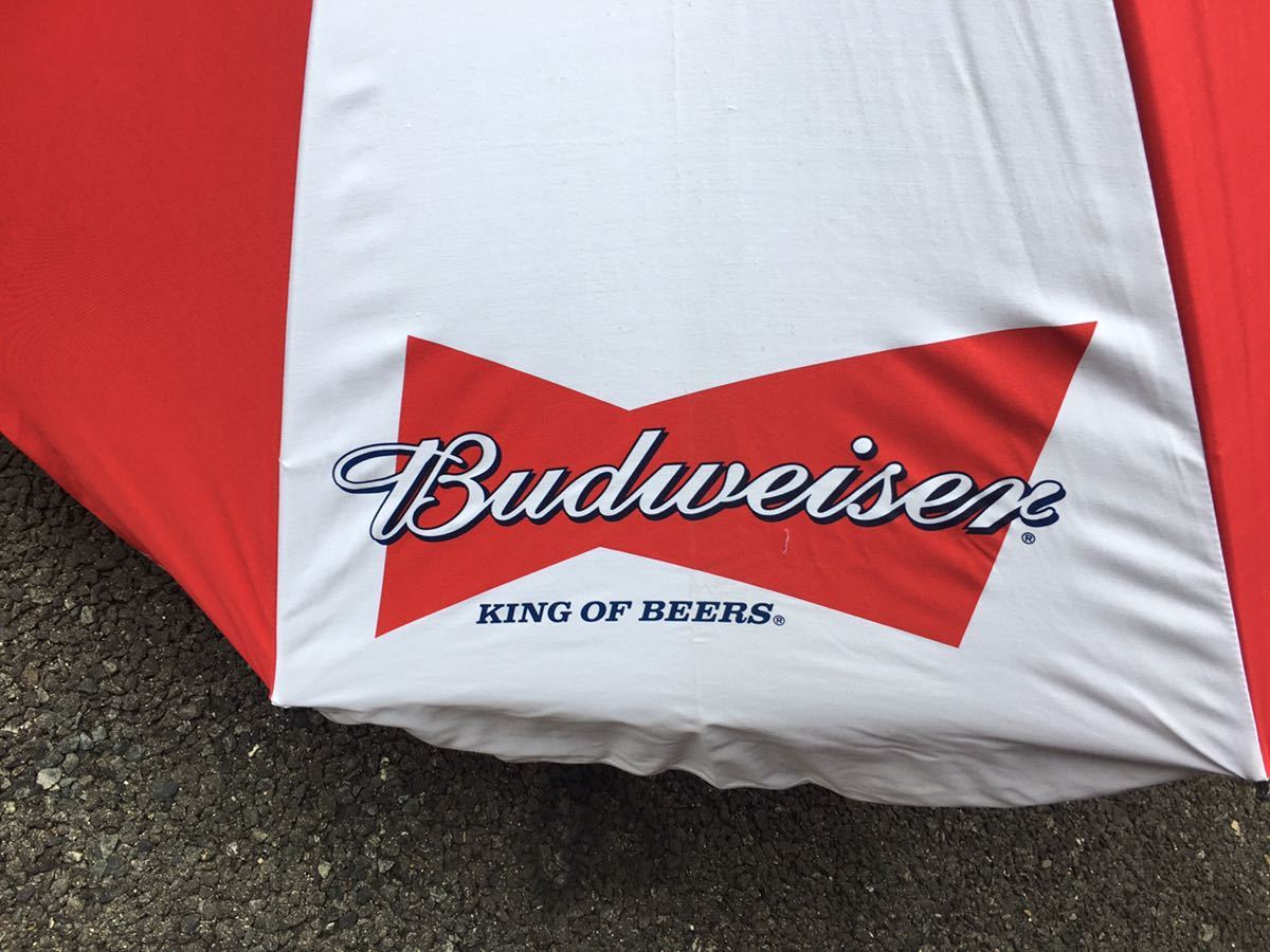BUDWEISER バドワイザー パラソル イベント 非売品 品 美品 | www