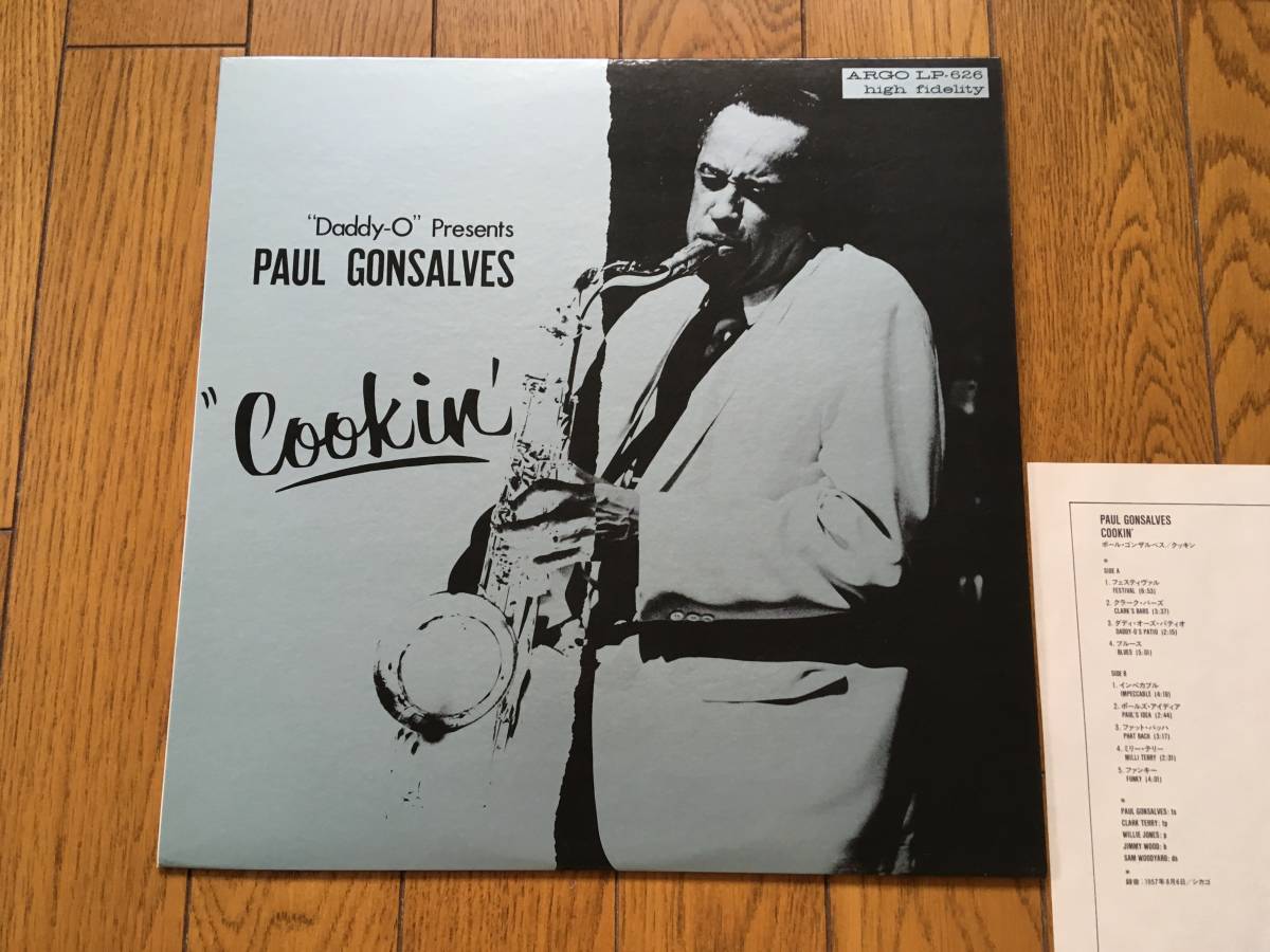 ★ARGO ポール・ゴンザルヴェス&クラーク・テリー＋ウィリー・ジョーンズ・トリオ PAUL GONSALVES&CLARK TERRY＋WILLIE JONES TRIO_画像1