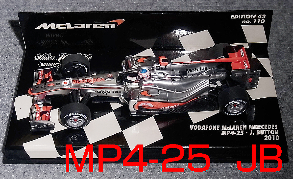 1/43 マクラーレン メルセデス MP4-25 バトン 2010 McLaren MERCEDES BUTTON_画像1