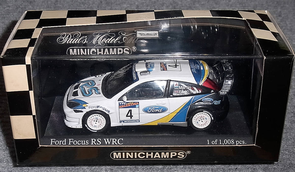 全てのアイテム アルゼンチン マーティン 4号車 WRC RS フォーカス