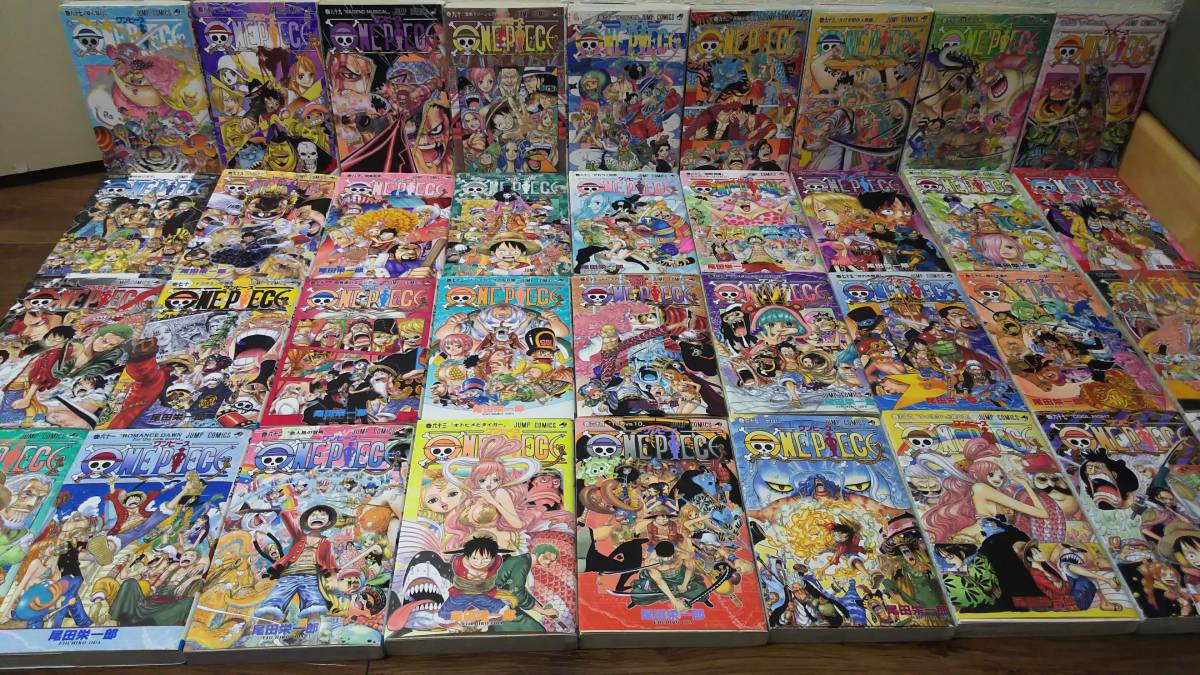 ONE PIECE 全101巻 + 非売品(x5) + CD(x3) + 関連書(x9) + GOODS(x18) = 計135点 全巻セット 尾田栄一郎先生 ワンピース