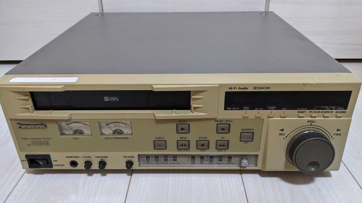 予約販売品 Panasonic SVHS編集機AG-7650中古品の出品です