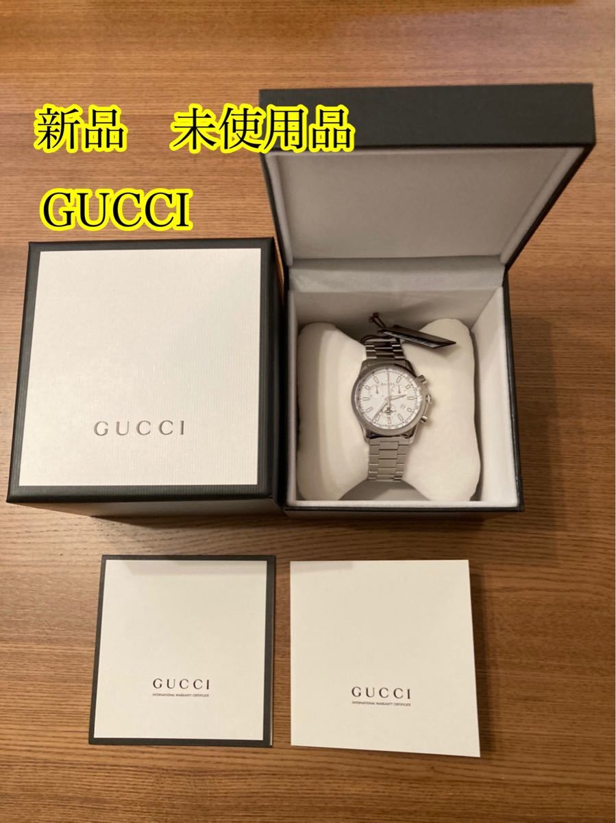 本物 未使用 グッチ GUCCI メンズ 腕時計｜PayPayフリマ